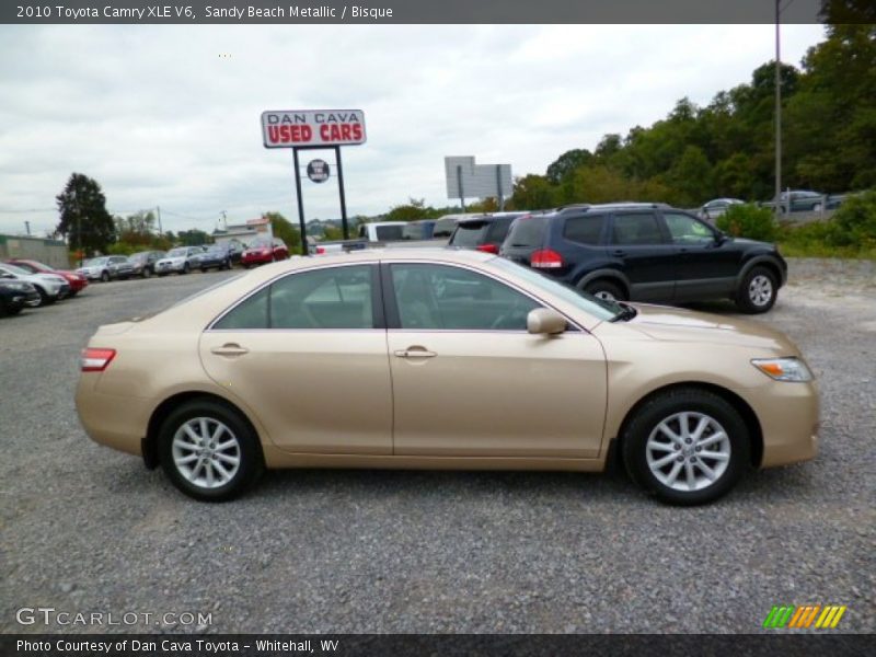 Sandy Beach Metallic / Bisque 2010 Toyota Camry XLE V6
