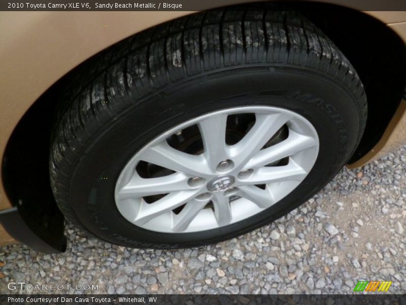 Sandy Beach Metallic / Bisque 2010 Toyota Camry XLE V6