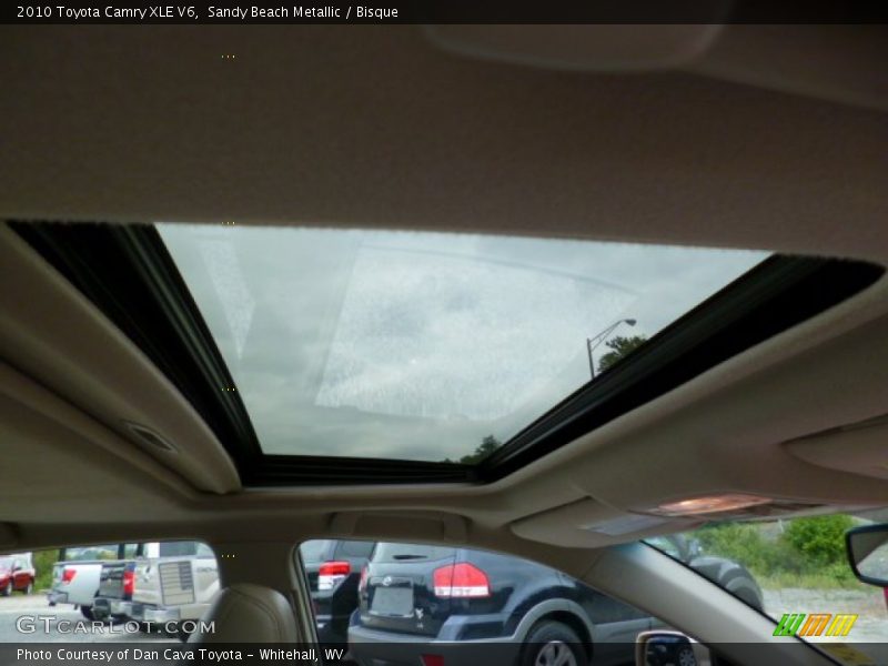 Sandy Beach Metallic / Bisque 2010 Toyota Camry XLE V6