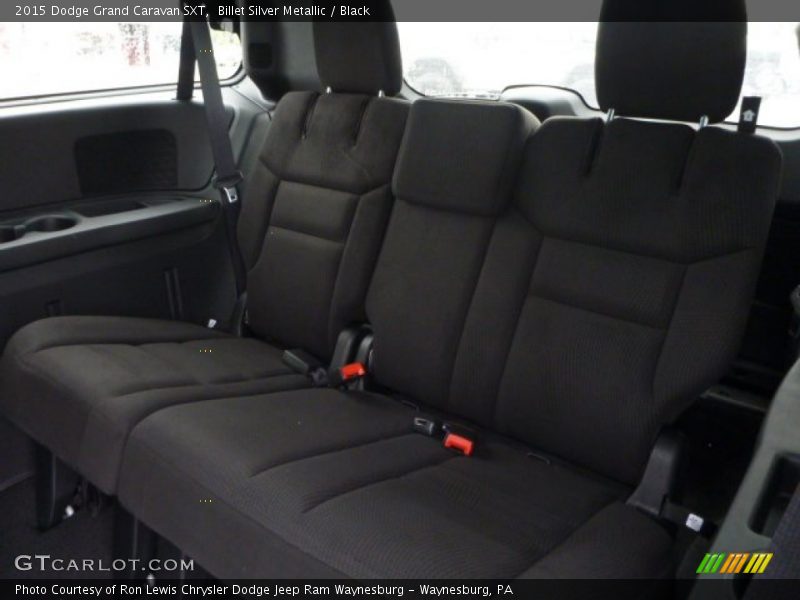Billet Silver Metallic / Black 2015 Dodge Grand Caravan SXT