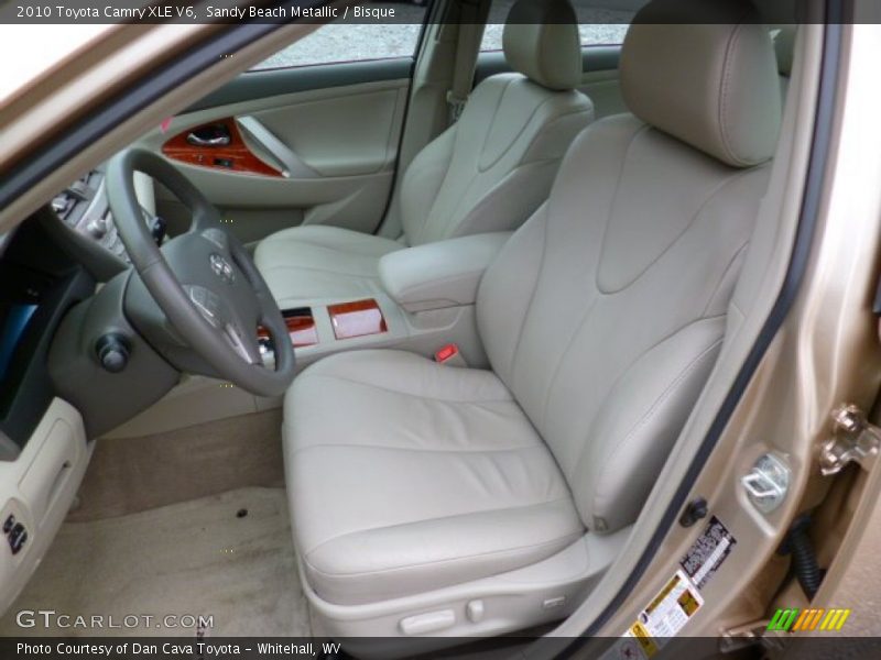 Sandy Beach Metallic / Bisque 2010 Toyota Camry XLE V6