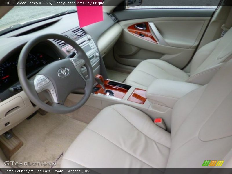 Sandy Beach Metallic / Bisque 2010 Toyota Camry XLE V6