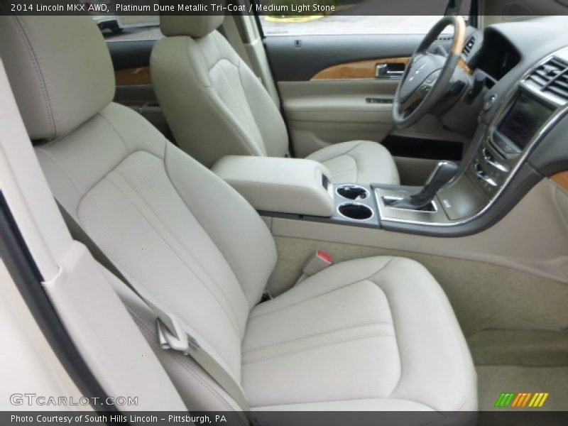 Platinum Dune Metallic Tri-Coat / Medium Light Stone 2014 Lincoln MKX AWD