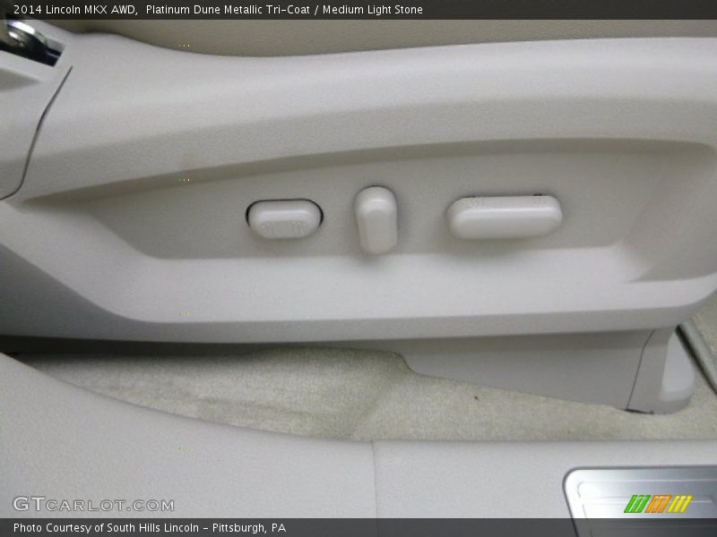 Platinum Dune Metallic Tri-Coat / Medium Light Stone 2014 Lincoln MKX AWD