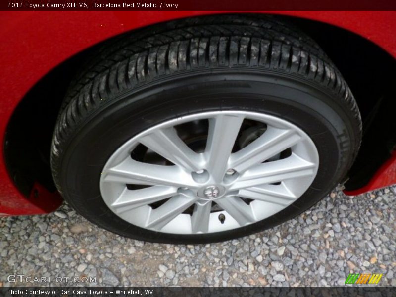 Barcelona Red Metallic / Ivory 2012 Toyota Camry XLE V6