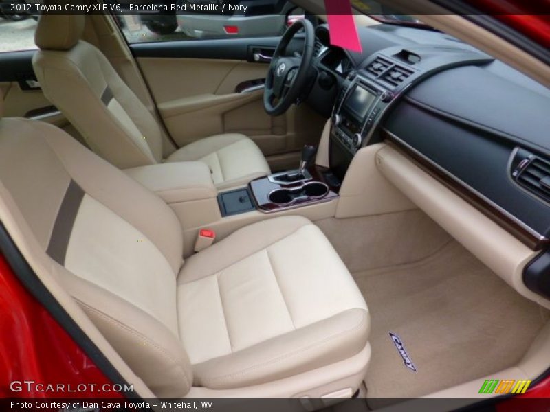 Barcelona Red Metallic / Ivory 2012 Toyota Camry XLE V6