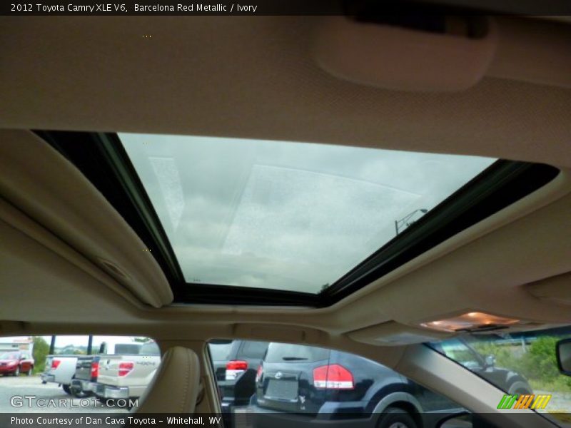 Barcelona Red Metallic / Ivory 2012 Toyota Camry XLE V6