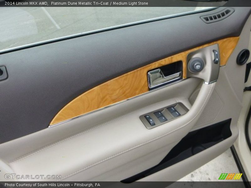 Platinum Dune Metallic Tri-Coat / Medium Light Stone 2014 Lincoln MKX AWD