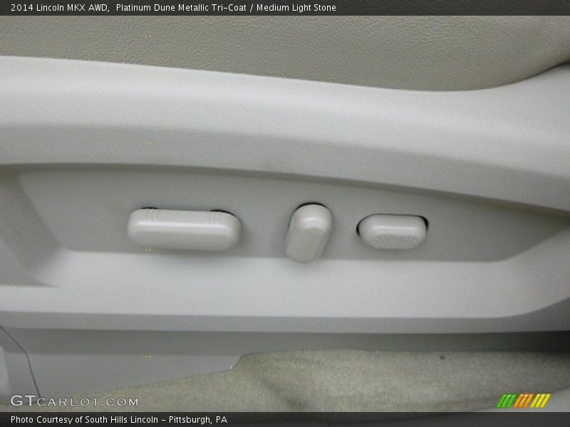 Platinum Dune Metallic Tri-Coat / Medium Light Stone 2014 Lincoln MKX AWD