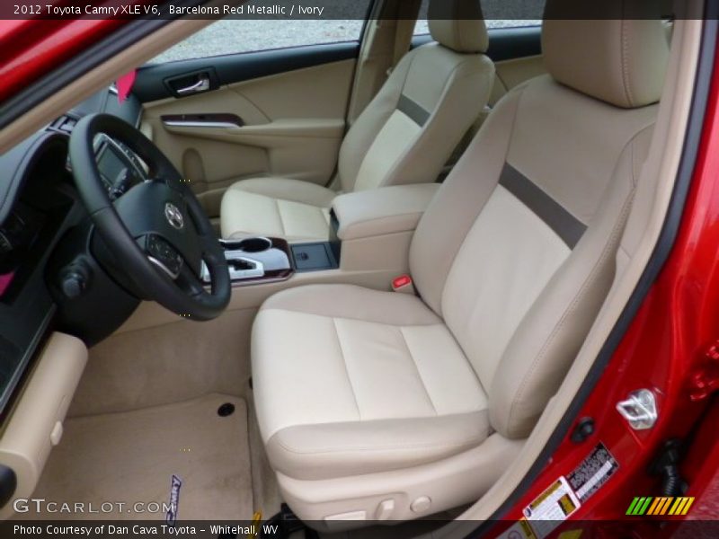 Barcelona Red Metallic / Ivory 2012 Toyota Camry XLE V6
