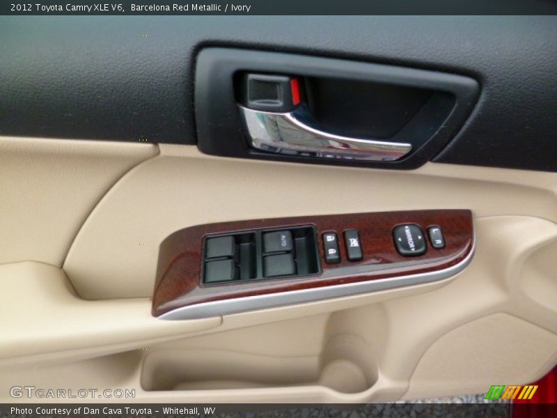 Barcelona Red Metallic / Ivory 2012 Toyota Camry XLE V6