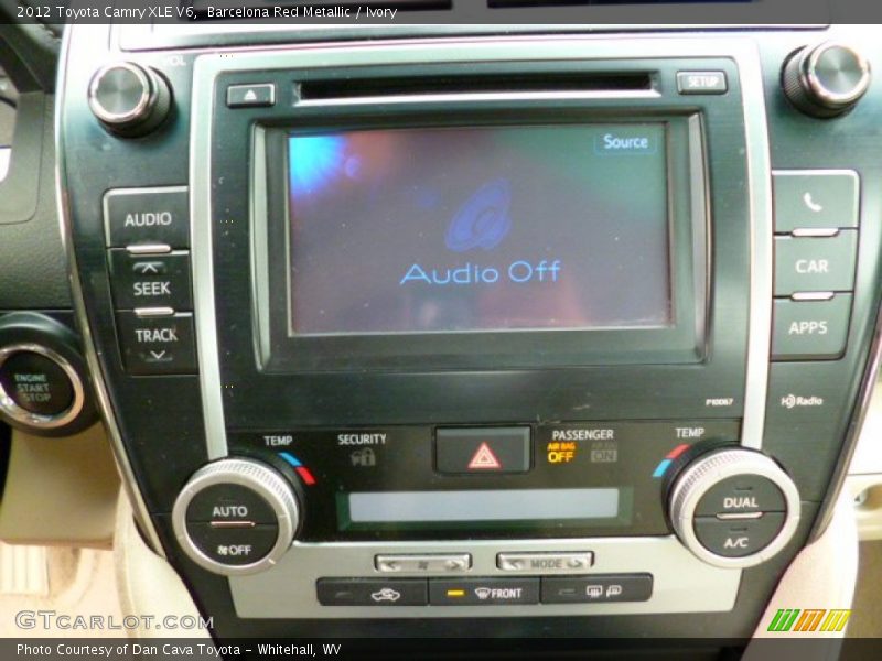 Barcelona Red Metallic / Ivory 2012 Toyota Camry XLE V6