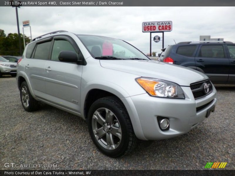 Classic Silver Metallic / Dark Charcoal 2011 Toyota RAV4 Sport 4WD
