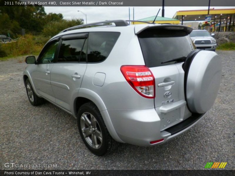 Classic Silver Metallic / Dark Charcoal 2011 Toyota RAV4 Sport 4WD