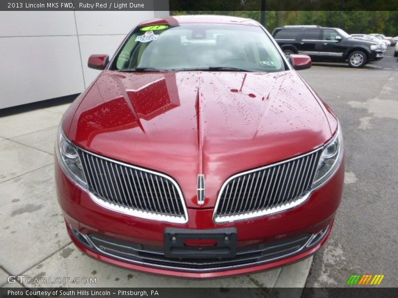 Ruby Red / Light Dune 2013 Lincoln MKS FWD