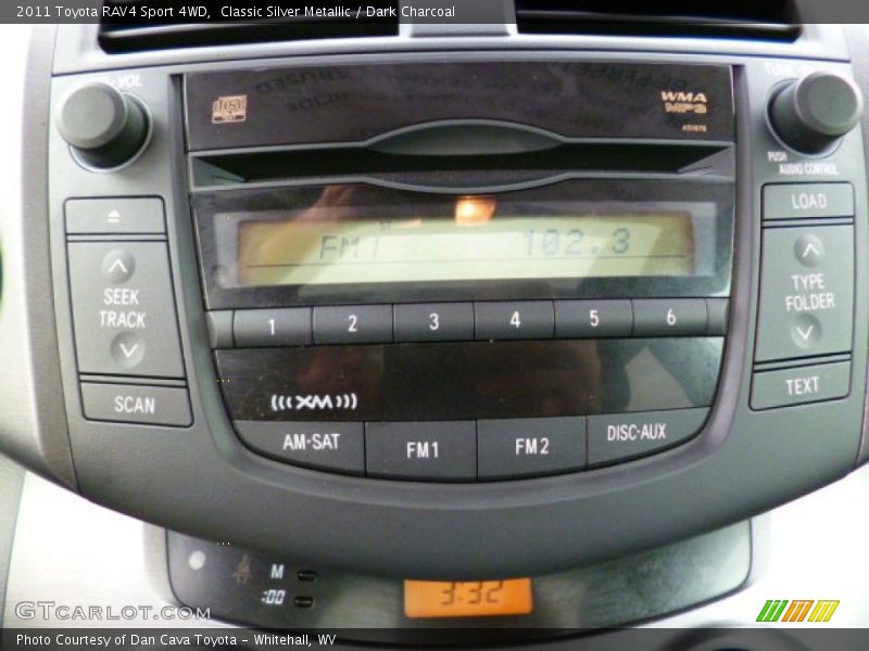 Classic Silver Metallic / Dark Charcoal 2011 Toyota RAV4 Sport 4WD