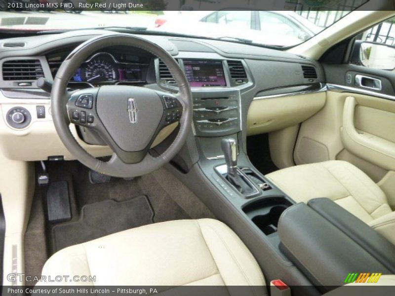Ruby Red / Light Dune 2013 Lincoln MKS FWD
