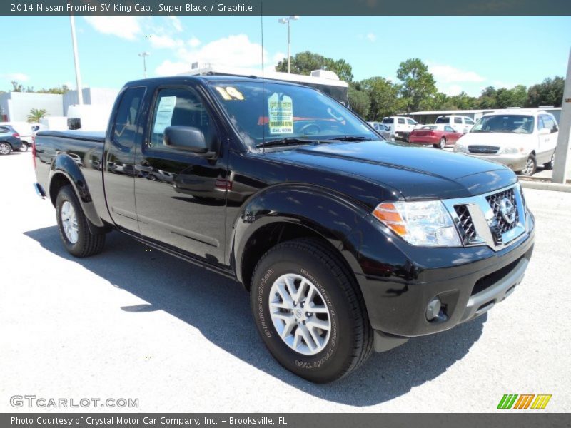 Super Black / Graphite 2014 Nissan Frontier SV King Cab