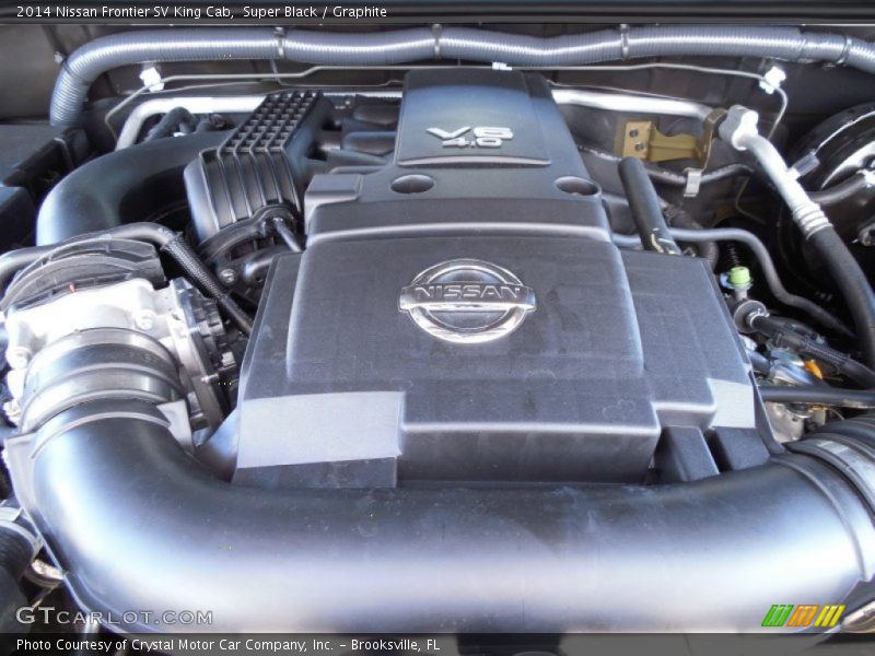 Super Black / Graphite 2014 Nissan Frontier SV King Cab