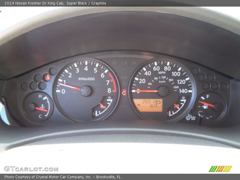Super Black / Graphite 2014 Nissan Frontier SV King Cab