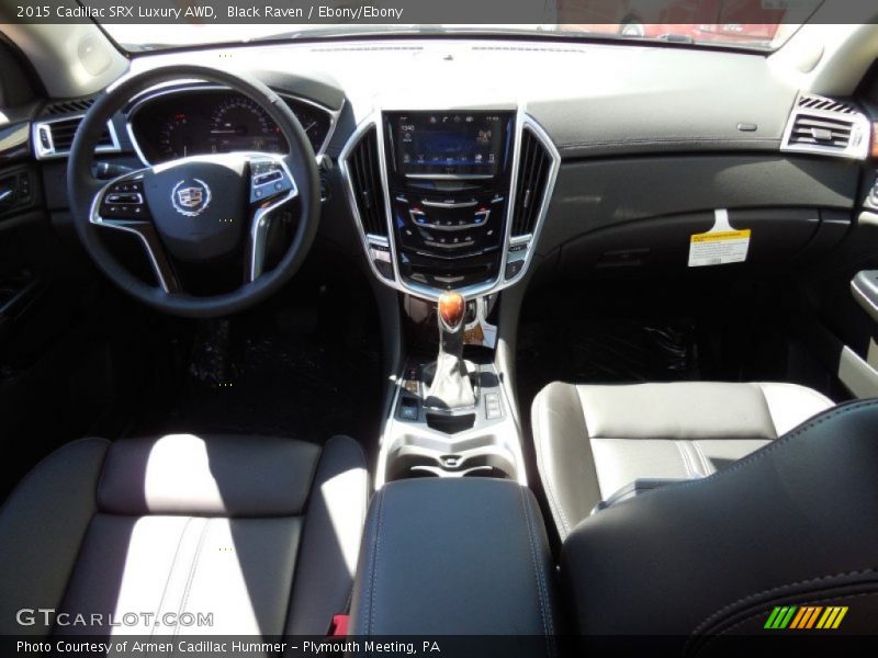 Black Raven / Ebony/Ebony 2015 Cadillac SRX Luxury AWD