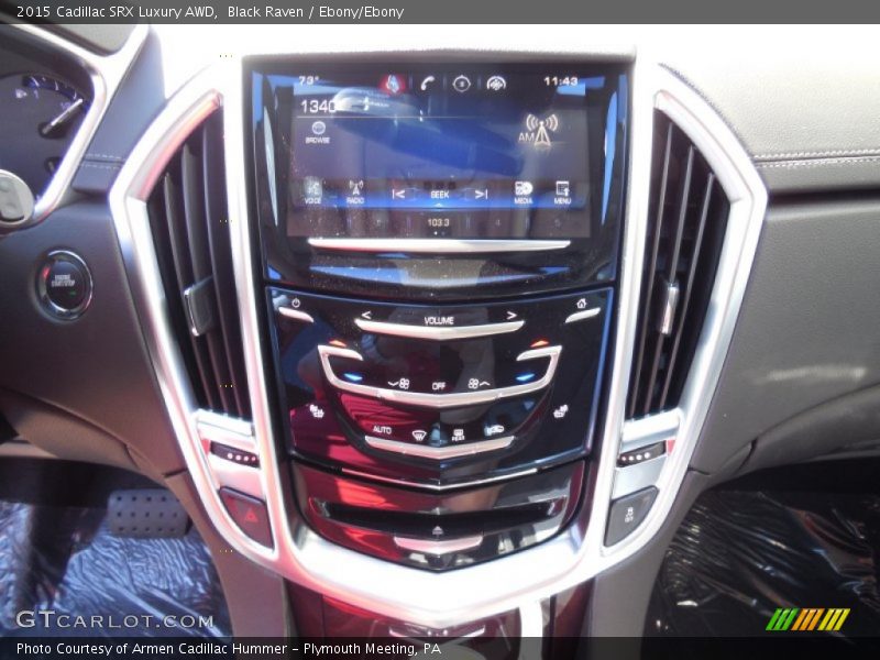 Black Raven / Ebony/Ebony 2015 Cadillac SRX Luxury AWD