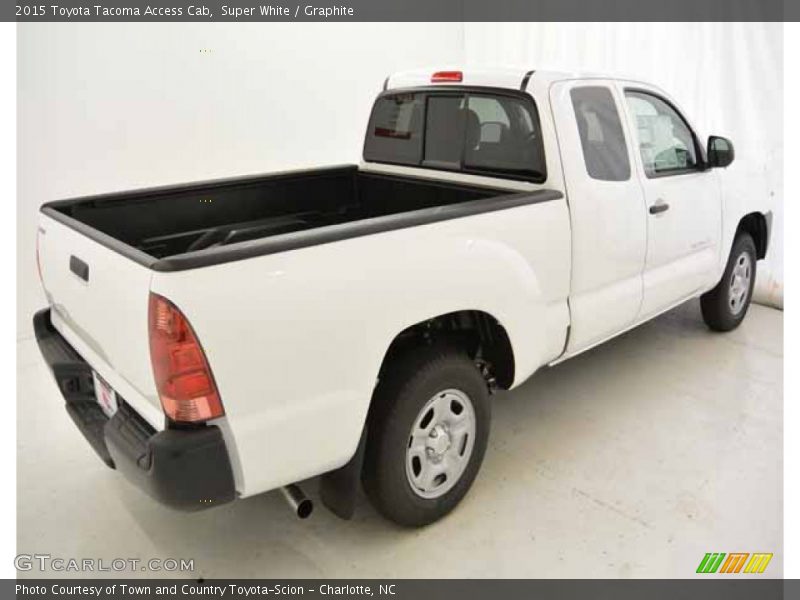 Super White / Graphite 2015 Toyota Tacoma Access Cab