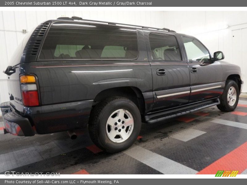 Dark Gray Metallic / Gray/Dark Charcoal 2005 Chevrolet Suburban 1500 LT 4x4