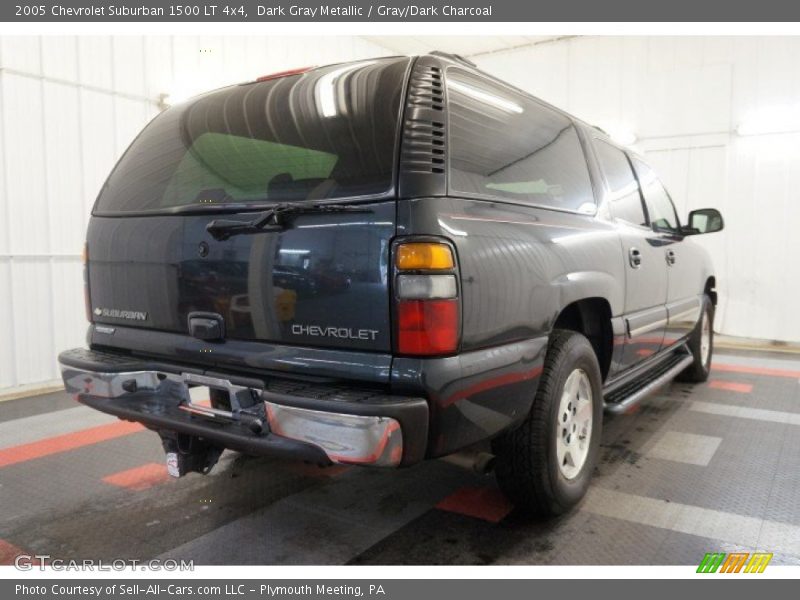Dark Gray Metallic / Gray/Dark Charcoal 2005 Chevrolet Suburban 1500 LT 4x4