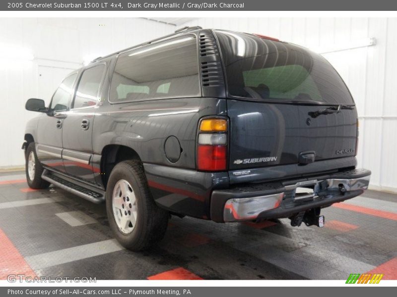 Dark Gray Metallic / Gray/Dark Charcoal 2005 Chevrolet Suburban 1500 LT 4x4