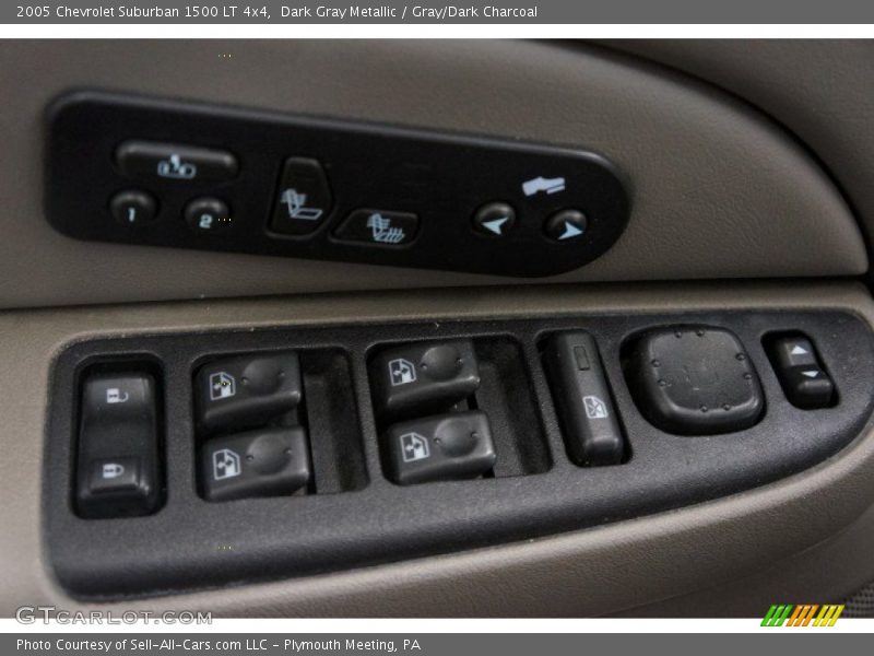 Dark Gray Metallic / Gray/Dark Charcoal 2005 Chevrolet Suburban 1500 LT 4x4