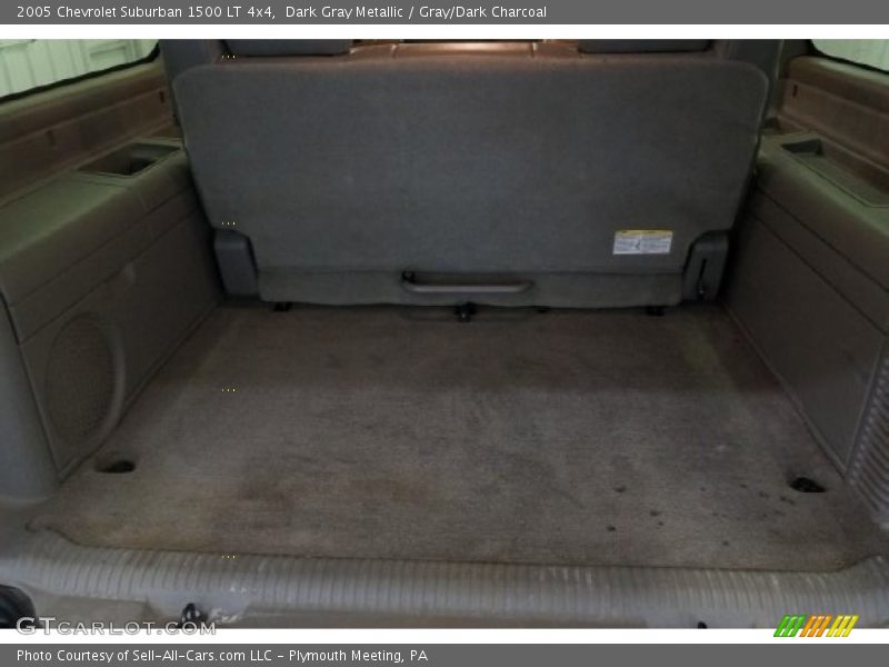 Dark Gray Metallic / Gray/Dark Charcoal 2005 Chevrolet Suburban 1500 LT 4x4
