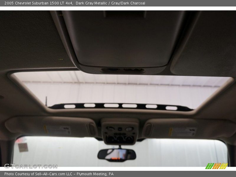 Dark Gray Metallic / Gray/Dark Charcoal 2005 Chevrolet Suburban 1500 LT 4x4
