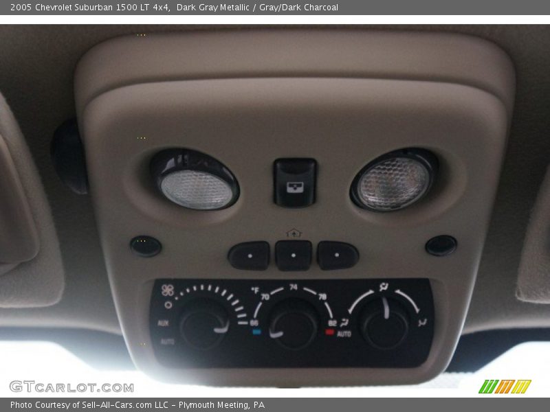 Dark Gray Metallic / Gray/Dark Charcoal 2005 Chevrolet Suburban 1500 LT 4x4