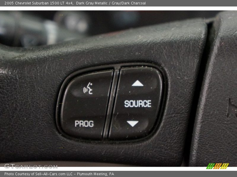 Dark Gray Metallic / Gray/Dark Charcoal 2005 Chevrolet Suburban 1500 LT 4x4