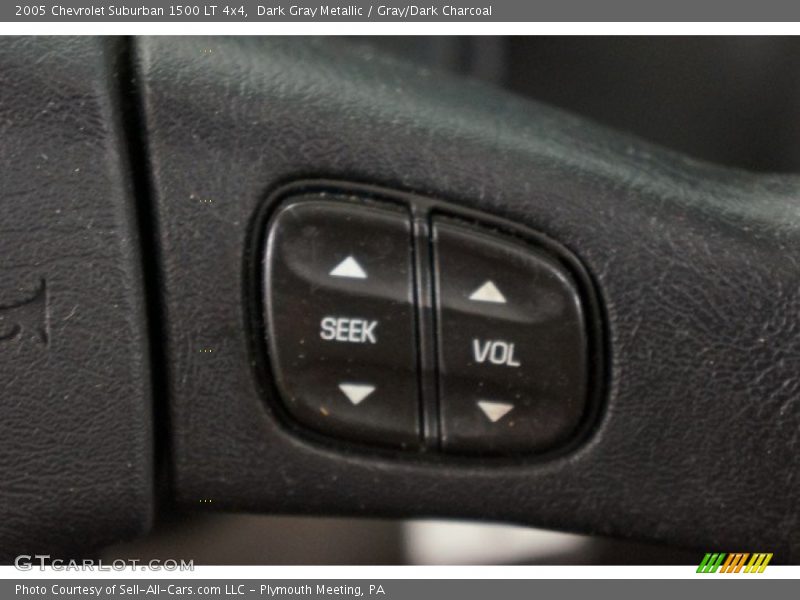 Dark Gray Metallic / Gray/Dark Charcoal 2005 Chevrolet Suburban 1500 LT 4x4