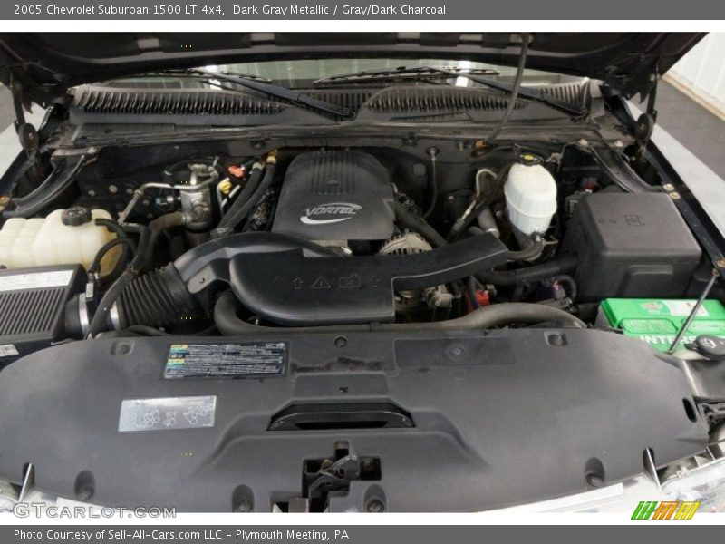 Dark Gray Metallic / Gray/Dark Charcoal 2005 Chevrolet Suburban 1500 LT 4x4