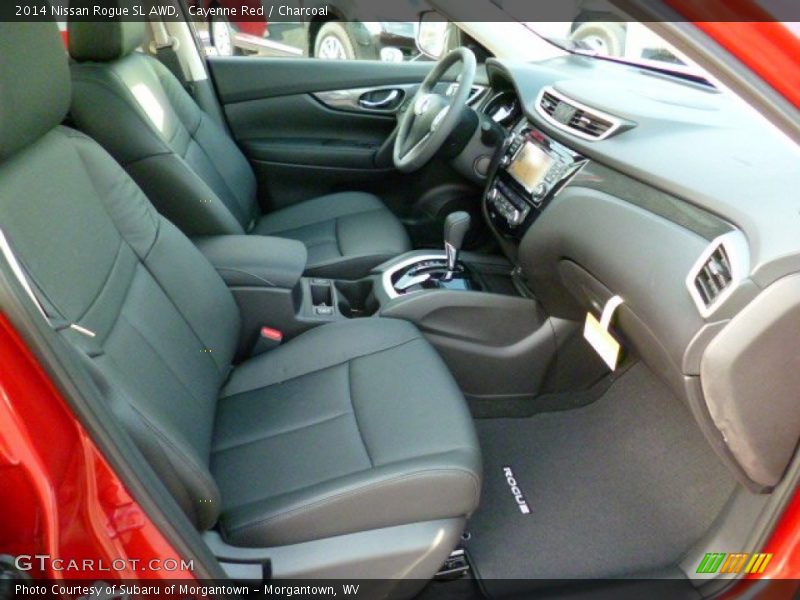 Cayenne Red / Charcoal 2014 Nissan Rogue SL AWD