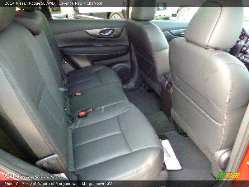 Cayenne Red / Charcoal 2014 Nissan Rogue SL AWD