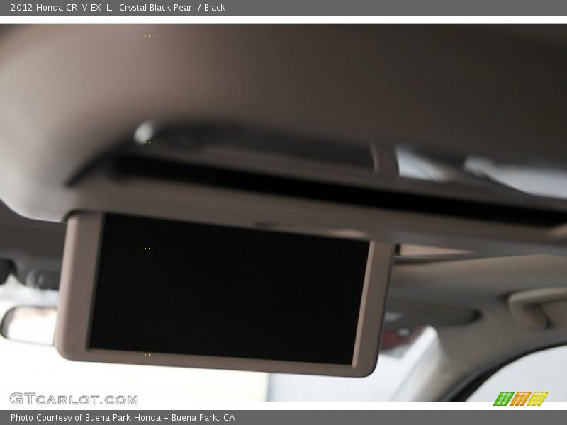 Crystal Black Pearl / Black 2012 Honda CR-V EX-L