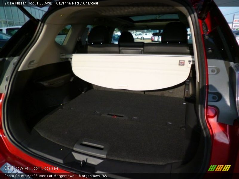 Cayenne Red / Charcoal 2014 Nissan Rogue SL AWD