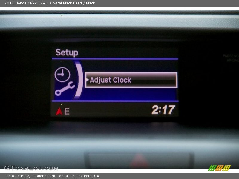 Crystal Black Pearl / Black 2012 Honda CR-V EX-L