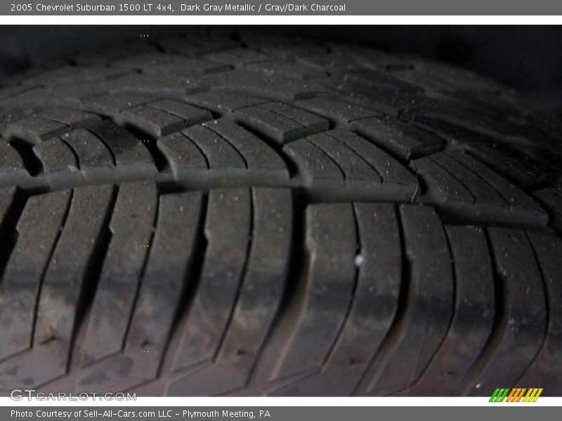 Dark Gray Metallic / Gray/Dark Charcoal 2005 Chevrolet Suburban 1500 LT 4x4