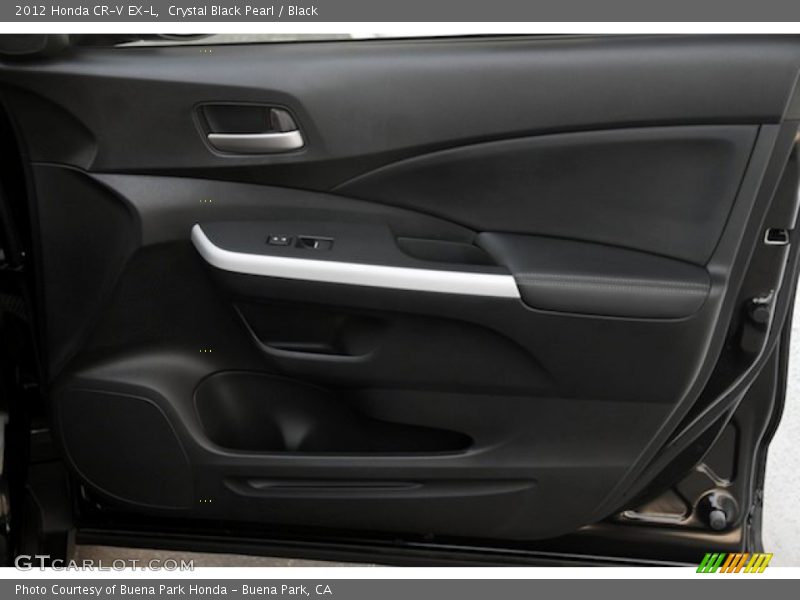 Crystal Black Pearl / Black 2012 Honda CR-V EX-L