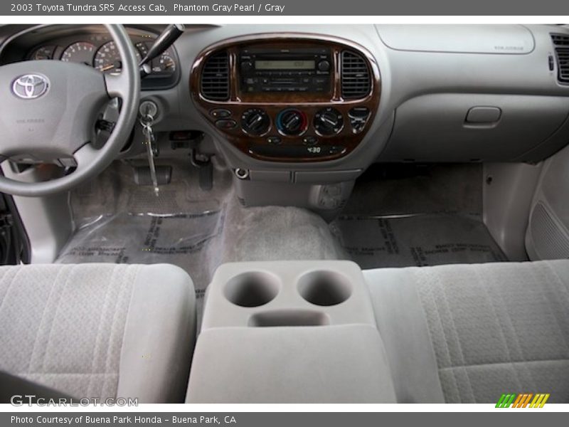 Phantom Gray Pearl / Gray 2003 Toyota Tundra SR5 Access Cab