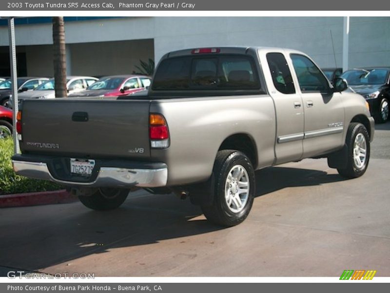 Phantom Gray Pearl / Gray 2003 Toyota Tundra SR5 Access Cab