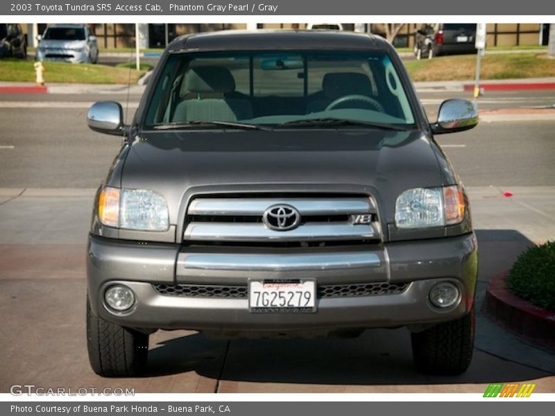 Phantom Gray Pearl / Gray 2003 Toyota Tundra SR5 Access Cab