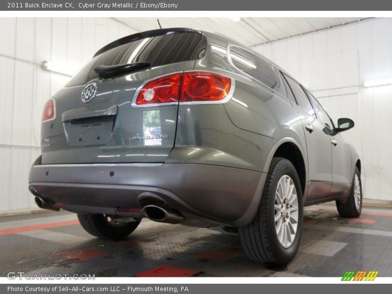 Cyber Gray Metallic / Ebony/Ebony 2011 Buick Enclave CX