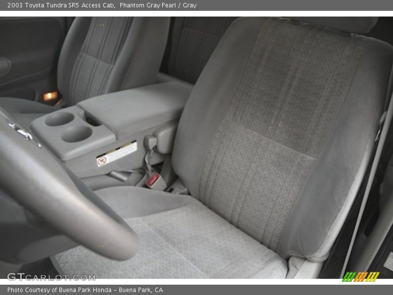 Phantom Gray Pearl / Gray 2003 Toyota Tundra SR5 Access Cab