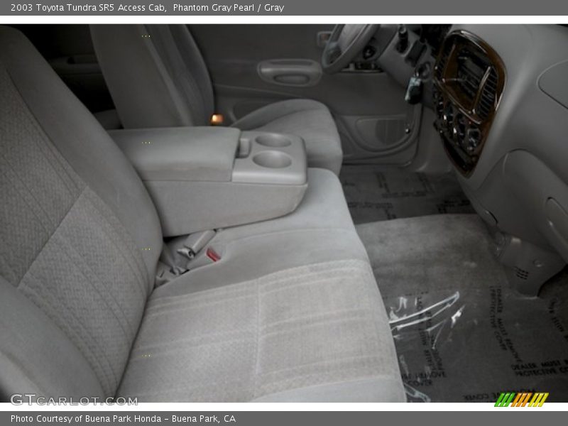 Phantom Gray Pearl / Gray 2003 Toyota Tundra SR5 Access Cab